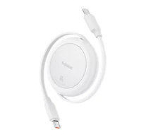 Baseus Free2Pull Mini USB-C USB-C USB kábel, 60W, 1, (fehér)
