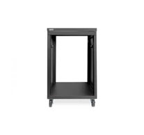 Digitus DN-48001 állvány 16U Szabadonálló állvány Fekete