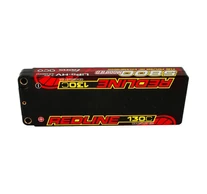 Gens ace Redline Series 5800mAh 7.6V 130C 4S2P HardCase 69# HV LiPo akkumulátor