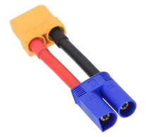 Gens ace XT90 anya és EC5 apa adapter