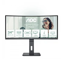 AOC CU34P3CV számítógép monitor 86,4 cm (34") 3440 x 1440 pixelek UltraWide Quad HD LED Fekete