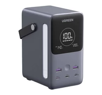 UGREEN PB770 powerbank, 48000mAh, 2x USB + 4x USB-C, 300W (szürke)