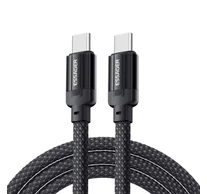 USB-C to USB-C cable, Essager, EXCTT3-YS01-P, 240W, 1m (black)