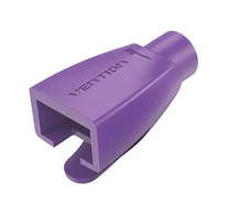 Strain Relief Boots RJ45 Cover Vention IODV0-50 50 darabos csomag lila PVC
