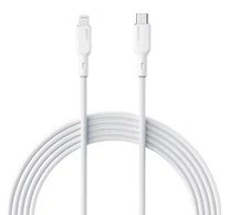 USB-C to Lightning Cable Aukey CB-SCL1, 27W, 1m (white)