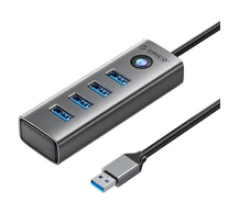 Orico PDD4U USB-ről 4x USB 3.0 hub adapterre (szürke)