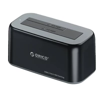 Orico dokkolóállomás 2,5 / 3,5" HDD / SSD, 5Gbps, USB-C USB-C/A-ra (fekete)