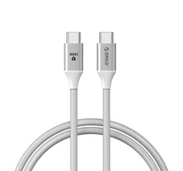 Orico 100W USB-C USB-C töltőkábel (fehér)