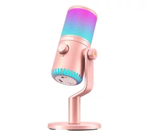 Maono DM30RGB mikrofon rózsaszín
