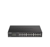 D-Link DGS-1100-24V2 hálózati kapcsoló Vezérelt Gigabit Ethernet (10/100/1000) 1U Fekete