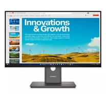 Lenovo ThinkVision P24QD-40 számítógép monitor 60,5 cm (23.8") 2560 x 1440 pixelek Quad HD LCD Fekete
