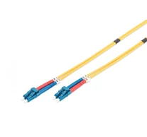 Digitus DK-2933-05 InfiniBand és száloptikai kábel 5 M LC I-VH Sárga