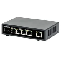 Intellinet 561839 hálózati kapcsoló Gigabit Ethernet (10/100/1000) Ethernet-áramellátás (PoE) támogatása Fekete