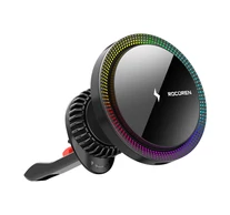 Rocoren RCZJ-XK01 vezeték nélküli autós töltő, 15W (fekete)