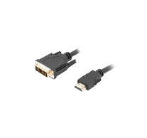 CA-HDDV-10CC-0018-BK - 1.8 m - HDMI Type A (Standard) - DVI-D - Male - Male - Straight
