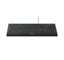 Logitech K280E Pro f/ Business billentyűzet Irodai USB QWERTY Nemzetközi amerikai Fekete