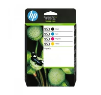 HP 953 4-Pack CMYK(4) Original Ink Cartridge Combo tintapatron 4 db Standard teljesítmény Fekete, Cián, Magenta, Sárga