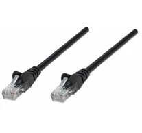 Intellinet 345378 hálózati kábel Fekete 10 M Cat5e U/UTP (UTP)