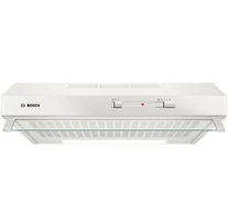 Bosch Serie 2 DUL62FA21 cooker hood Wall-mounted White D 250 m³/h