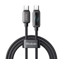 Mcdodo CA-4250 USB-C-USB-C kábel, 100W, LED kijelző, 1,2m