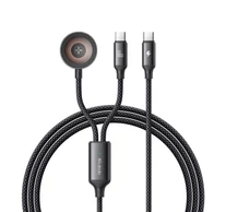 Mcdodo CA-2200 2 az 1-ben USB-C kábel + Apple Watch töltő, 60W, 1.2m