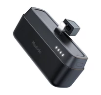 Mcdodo Power Bank MC-6281 20W, 5000mAh Lightning csatlakozóval (fekete)