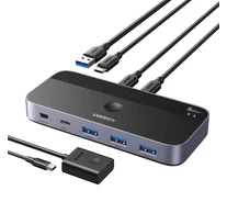 USB 3.0 2x4 kapcsoló / kapcsoló Ugreen CM687