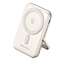 Mágneses Powerbank Vention FHNW0 20W, 10000 mAh (fehér)