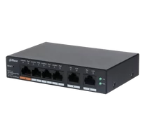 Dahua CS4006-4ET-60 6-portos felhőalapú asztali kapcsoló 4 PoE porttal