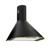 Chimney Hood Akpo WK-4 Dandys GOLD 60 cm 450 m3/h, Black