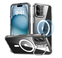Classic Hybrid (HaloLock) ESR tok állvánnyal iPhone 16 készülékhez (átlátszó)