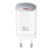 Fali töltő XO CE20, 30W, GaN, USB-C