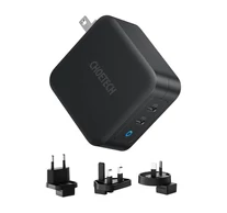 Choetech PD6008 2xUSB-C PD 100W-os GaN hálózati töltő