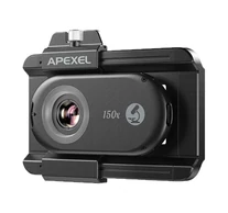 APEXEL APL-MS3IN1 CPL objektív/mikroszkóp okostelefonhoz 200x / 150x / 100x, 3db