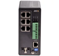 AXIS 01633-001 hálózati kapcsoló Kezelt Gigabit Ethernet (10/100/1000) Power over Ethernet (PoE) Fekete