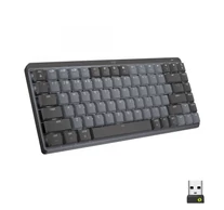 Logitech 920-010782 billentyűzet Irodai RF vezeték nélküli + Bluetooth QWERTY Nemzetközi amerikai Grafit