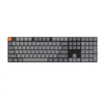 Keychron K5 Max LED vezeték nélküli mechanikus billentyűzet, alacsony profil, barna kapcsoló (fekete) [K5M-A3].