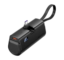 Powerbank Vention LED kijelző 4800mAh 22.5W FHQB0 (fekete)