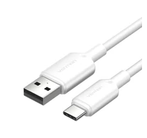 USB 2.0 A - USB-C 3A kábel Vention CTQWH 2M (fehér)