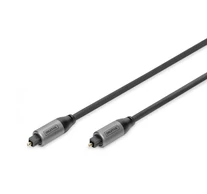 Digitus DB-510510-030-S audio kábel 3 M Toslink (digitális optikai) kábel Fekete