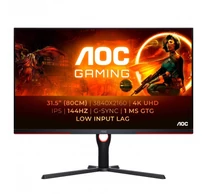 AOC G3 U32G3X/BK számítógép monitor 80 cm (31.5") 3840 x 2160 pixelek 4K Ultra HD LED Fekete, Vörös