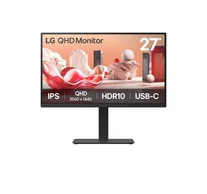 LG 27BA75QB-B.AEU számítógép monitor 68,6 cm (27") 2560 x 1440 pixelek Wide Quad HD LED Fekete