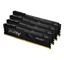 Kingston Technology FURY Beast memóriamodul 128 GB 4 x 32 GB DDR4 3200 Mhz