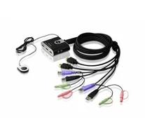 ATEN CS692-AT 2-Port USB HDMI KVM kapcsoló hanggal
