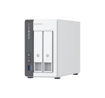 QNAP TS-216G tárolószerver NAS Tower Cortex-A Cortex-A55 4 GB HDD Fehér