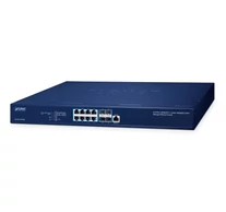 PLANET Netzwerkgeräte Vezérelt L3 5G Ethernet (100/1000/5000) 1U Kék