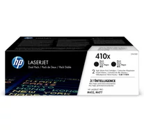 HP 410X 2-pack High Yield Black Original LaserJet Toner Cartridges