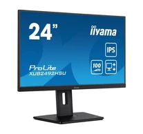 iiyama XUB2492HSU-B6 számítógép monitor 60,5 cm (23.8") 1920 x 1080 pixelek Full HD LED Fekete