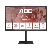 AOC E4 Q27E4CV számítógép monitor 68,6 cm (27") 2560 x 1440 pixelek Quad HD LED Fekete