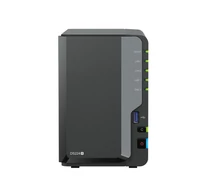 Synology DiskStation DS224+ tárolószerver NAS Asztali Ethernet/LAN csatlakozás Fekete J4125